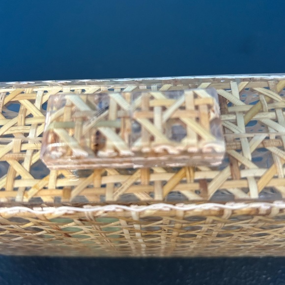 Asilah Ramla Braided Cane Clutch Bag - Picture 5 of 8